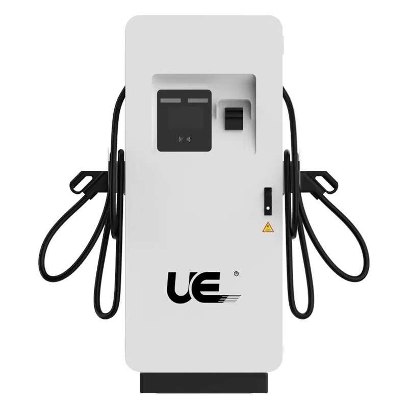 90kw DC fast EV charging pile CCS1/CCS2/GBT/CHAdeMO dual guns