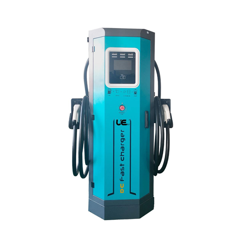 240kw DC fast EV charging pile CCS1/CCS2/GBT/CHAdeMO dual guns